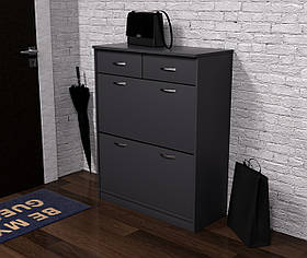 Тумба для взуття №4, Антрацит, 800/350/1010