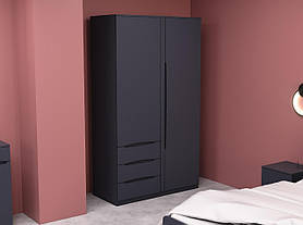 Шафа Дельта 1, Антрацит, 1200х550х2100