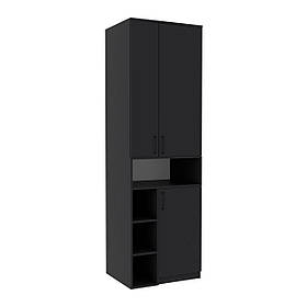 Шафа для одягу Tetris Т-2, Антрацит, 650/520/2100