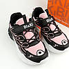 Чорно-рожеві кросівки для дівчинки підліткові ТМ Bi&Ki, фото 7