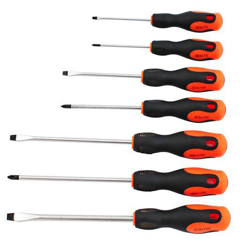 Набір викруток 7 шт. MIOL 63-450 з магнітним наконечником, фото 1