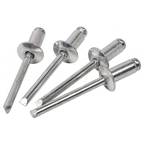 Заклепки алюмінієві (4.0 х 6 мм, 50 шт/уп) витяжні MIOL 70-400, фото 1