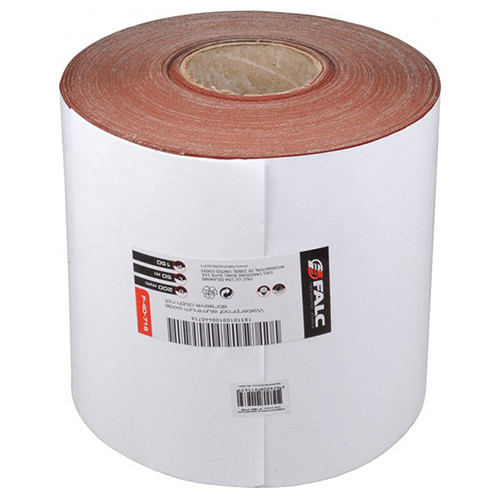 Стрічка шліфувальна P120, 200 мм х 50 м на тканинній основі Falc F-40-715 в рулоні, фото 1