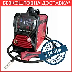 Зварювальний напівавтомат Edon TEX MIG-337 PLUSE + SYN / LIFT TIG / PMIG / MMA (20-337 А, MIG 0.8-1.2 мм, Гарантія 3 роки)