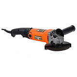 Кутова шліфмашина (125 мм, 1150 Вт) Rebiner RAG-1150, фото 5