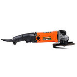 Кутова шліфмашина (125 мм, 1150 Вт) Rebiner RAG-1150, фото 7