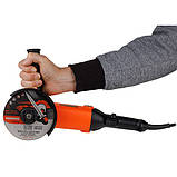 Кутова шліфмашина (125 мм, 1150 Вт) Rebiner RAG-1150, фото 10