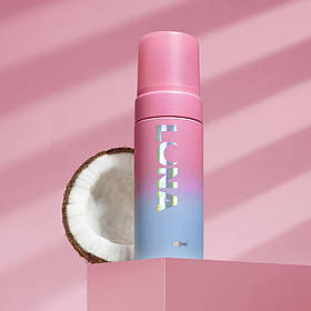 Міцелярна пінка для очищення LunaMoon "Coconut foam" з ароматом кокосу з ефектом зволоження для манікюру, 150мл