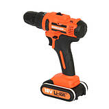 Шуруповерт акумуляторний 18 В, 2 А/г Rebiner RAD-18LiH, фото 3