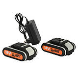 Шуруповерт акумуляторний 18 В, 2 А/г Rebiner RAD-18LiH, фото 5