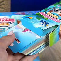 Картрідер Знань WToys синій укр мова USB рег гучності 112 карток 224 зображення 18 тем абетка вірші пісеньки казки 10,5*1,5*9см, фото 8