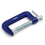 Струбцина 50 мм G-тип столярна Kubis 02-09-0050, фото 2