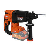 Безщітковий акумуляторний перфоратор 2.6 Дж Rebiner RBHA26-20Li (без АКБ та ЗП), фото 3