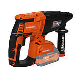 Безщітковий акумуляторний перфоратор 2.6 Дж Rebiner RBHA26-20Li (без АКБ та ЗП), фото 5