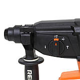 Безщітковий акумуляторний перфоратор 2.6 Дж Rebiner RBHA26-20Li (без АКБ та ЗП), фото 7