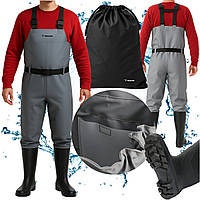 Штани-вейдерси забродні розмір TRIZAND 41 розмір (довжина устілки 25,5 см) Ширина в талії: 60–70 см Польша