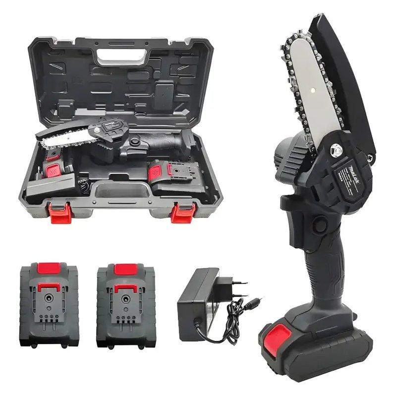 Акумуляторна пила у валізі з 2 акумуляторами на 24 V 209568, фото 1