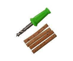 Свердло для бойлів Carp Pro Bait Drill 6 мм з пробковими стіками, набір для насадок та монтажу снастей