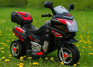 Дитячий мотоцикл на акумуляторі M6 Чорний M6 518