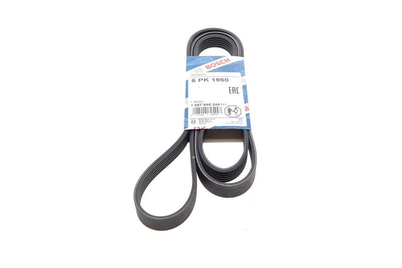 Полікліновий ремінь LANCIA LYBRA, SUZUKI JIMNY, BOSCH (1987946244), фото 1