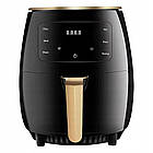 Аерофритюрниця на 6л, 2600Вт, S-18 / Сенсорна фритюрниця безмасляна / Мультипіч / Аерогриль, фото 3