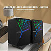Колонки для PC 2.0 Usb Jedel S554 Rgb 209581, фото 3