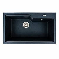 Гранітна мийка для кухні VALESO NIKA 7545 матова Антрацит