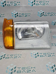 Фара Славута права, з жовтим повторювачем, АЭА (сірий корпус)