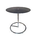 Столик зі скляною стільницею та хромованою основою (DA 66104C04), фото 2