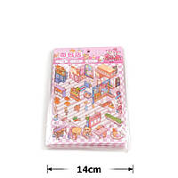 Детские 3d-наклейки, набор для детского творчества, набор 3d-наклеек румбоксов, румбокс - наклейки 20шт