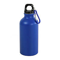 Фляга матова з карабіном STRETTO 400 мл, алюміній