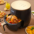 Аерофритюрниця на 6л, 2600Вт, S-18 / Сенсорна фритюрниця безмасляна / Мультипіч / Аерогриль, фото 5
