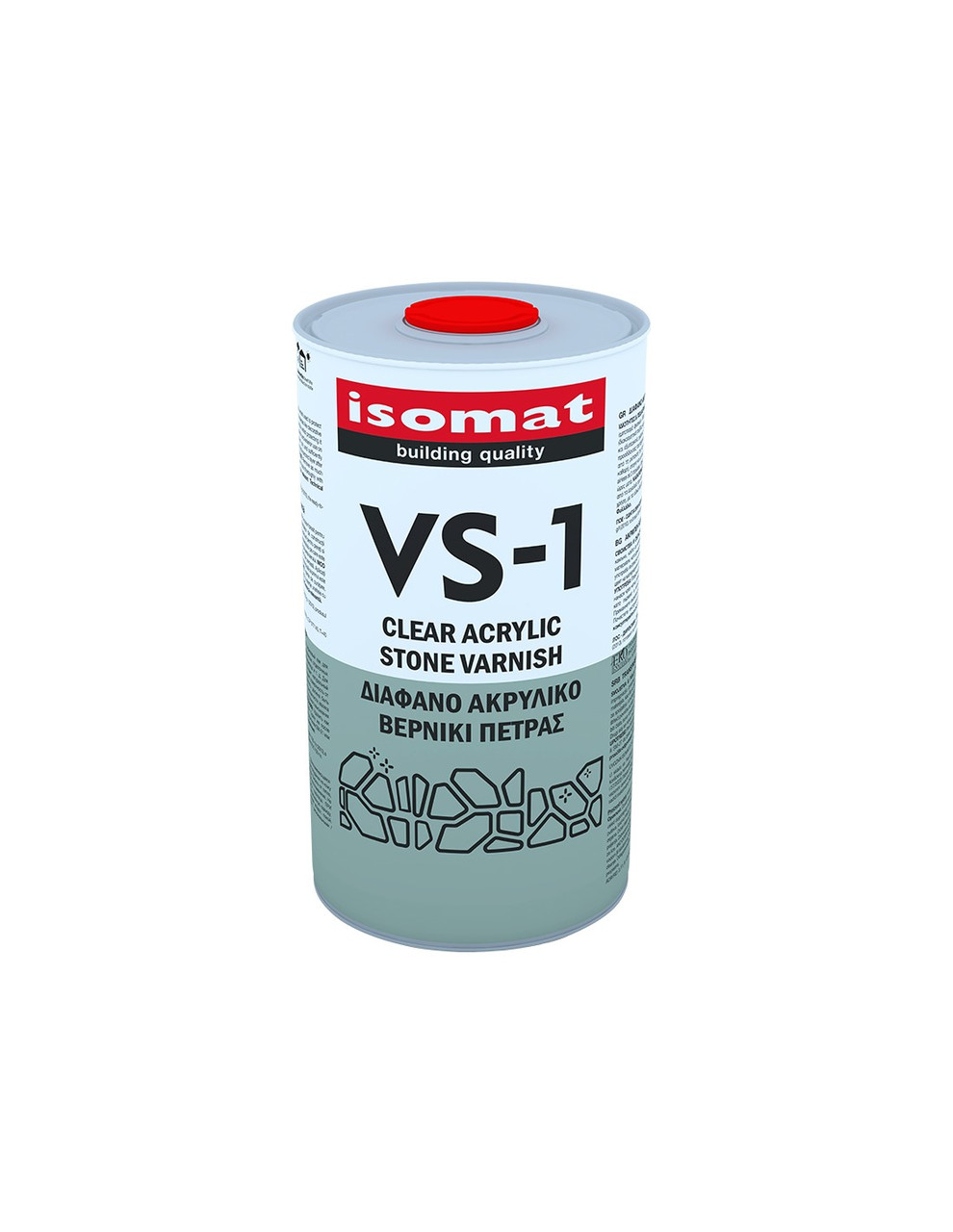 ВС 1 / VS 1 прозорий - акриловий лак для захисту каменю 1 л