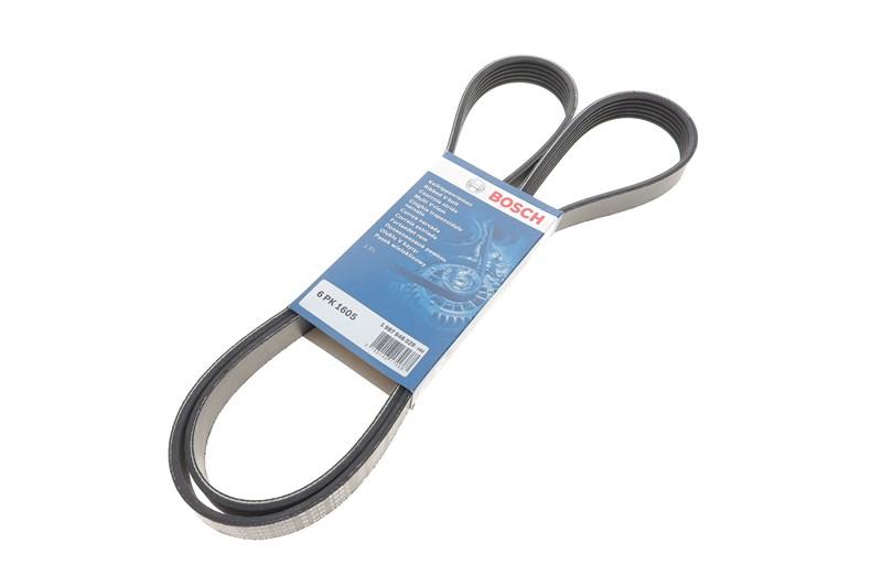 Полікліновий ремінь VAUXHALL ASTRAVAN, OPEL ASTRA, BOSCH (1987946029), фото 1