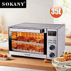 Багатофункціональна електрична духовка SOKANY 35L SK-436