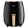 Аерофритюрниця сенсорна на 6л, 2600Вт, S-18 / Електричний аерогриль / Фритюрниця без олії, фото 3