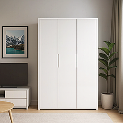 Дерев'яна шафа "Орео" в спальню тридверна