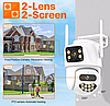 IP Camera P7-QQ6 2 незалежних об'єктива 3MPx+3MPx (ICSee APP), фото 3