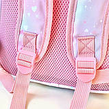Рюкзак дитячий шкільний портфель Куроми Kuromi рожевий, фото 5