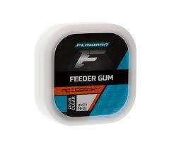 Амортизатор Flagman Feeder Gum Clear 0.8 мм 10 м, еластичний матеріал для фідерних оснасток, міцний, прозорий