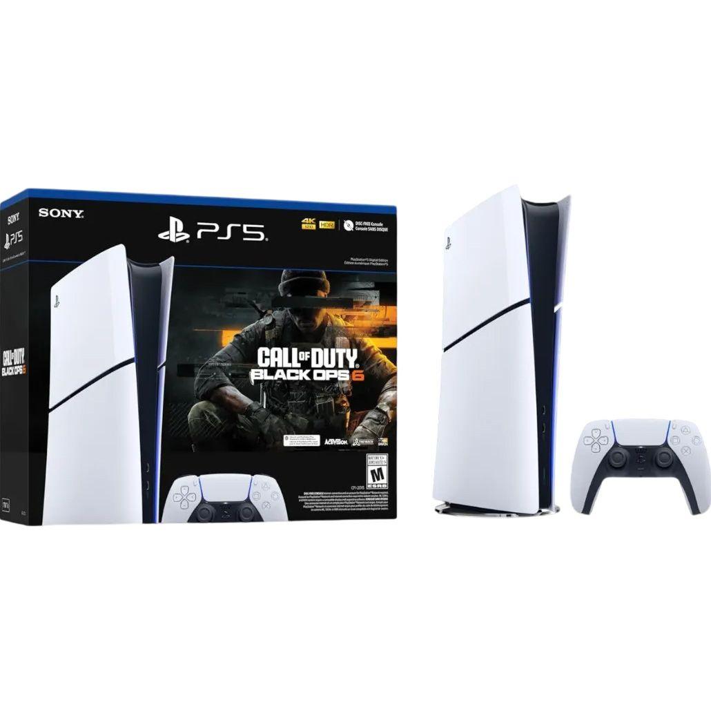 Стаціонарна ігрова приставка Sony PlayStation 5 Slim Digital Edition 1TB Call of Duty: Black Ops 6 Bundle (1000049158)