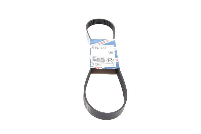 Полікліновий ремінь PEUGEOT 4008, HYUNDAI ELANTRA, BOSCH (1987946298), фото 1