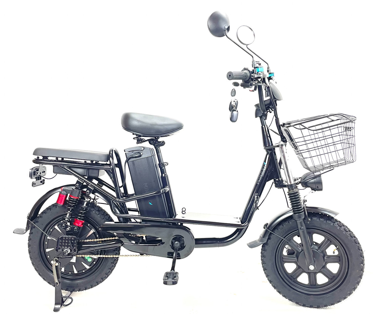 Електричний велосипед Minako Monster16" (2000W 60V 36Ah) Можна доукомплектувати (ВАНТАЖНИМ БАГАЖНИКОМ І СПИНКОЮ)