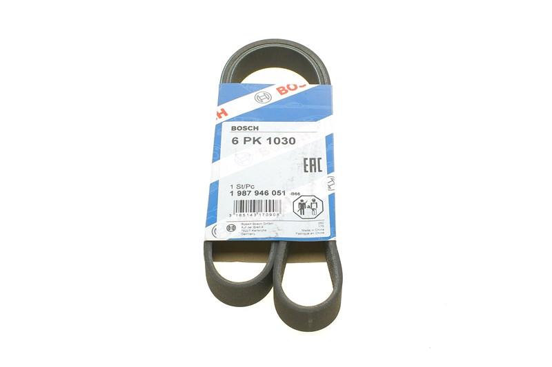 Полікліновий ремінь GAZ SOBOL, SKODA KAROQ, BOSCH (1987946051), фото 1