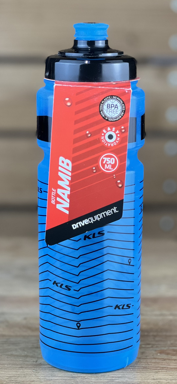 Фляга для велосипеда велофляга KLS NAMIB 022 Blue 750 мл, фото 1