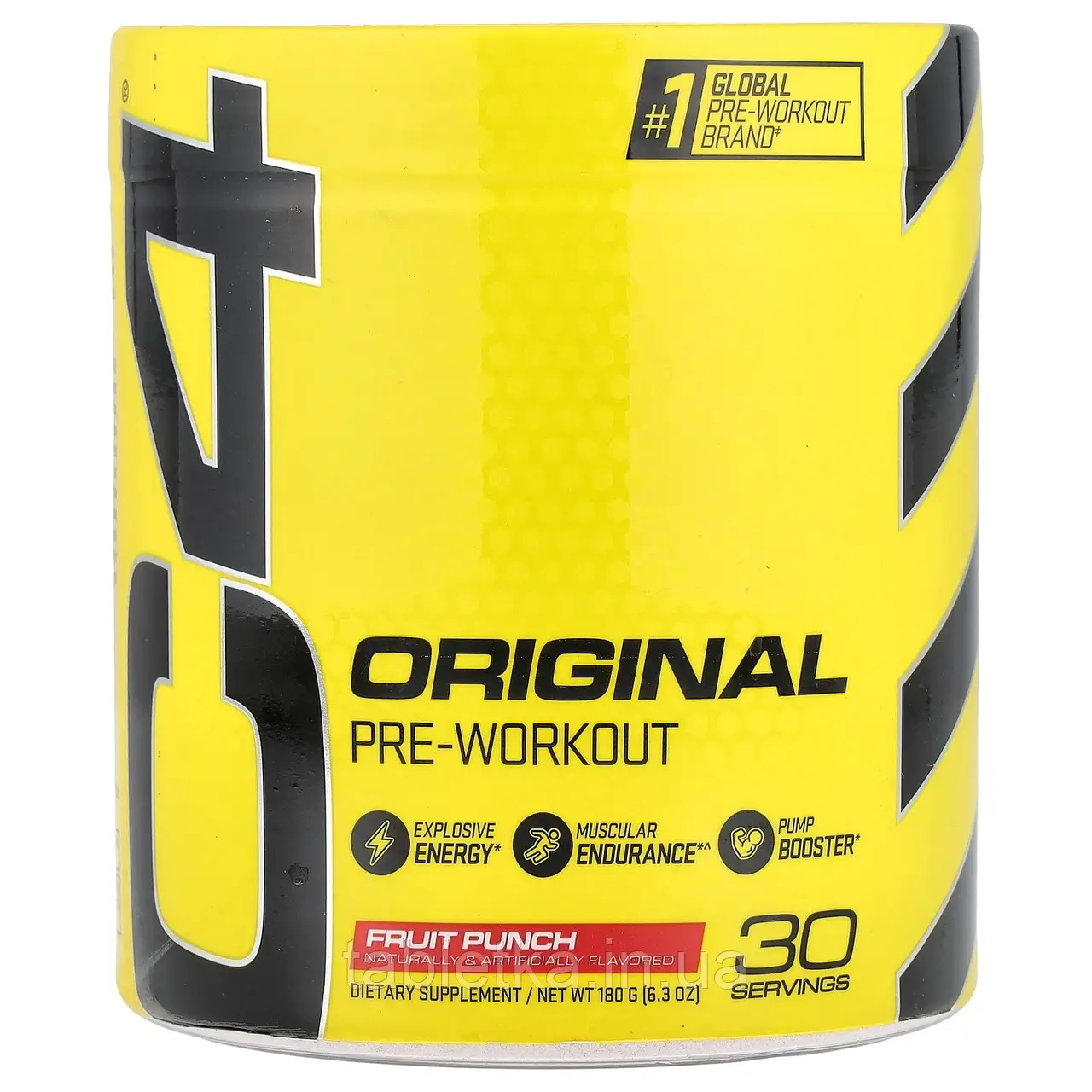 Cellucor, C4 Original Explosive, предтренировочний комплекс, фруктовий пунш, 195 г (6,88 м) Дніпро