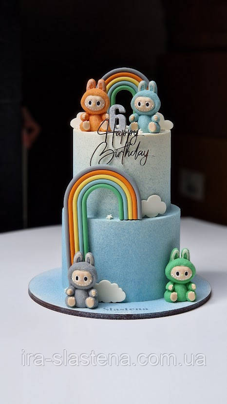 Торт Лабубу без мастики, фото 1