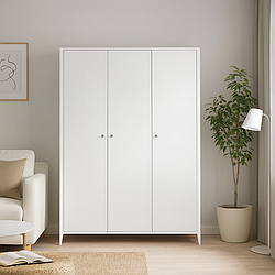 Шафа тридверна "Хюгге" з натурального дерева