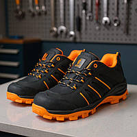 Робочі кросівки з металевим носком нубукові URGENT 261 S1 спецвзуття