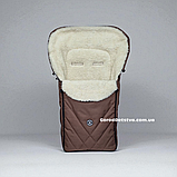 Зимовий конверт-чохол на овчині в коляску чохол в люльку конверт на санки For Kids Winter, фото 7